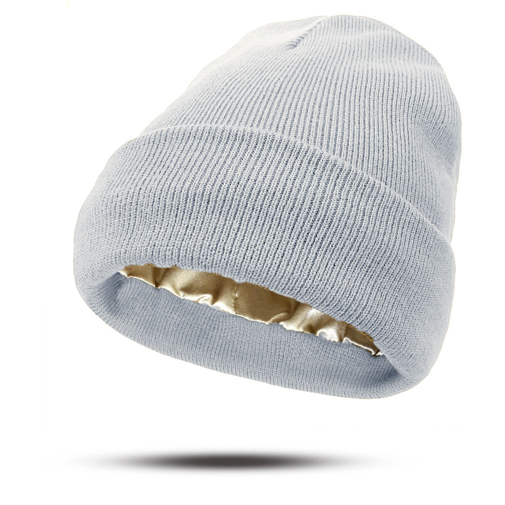 Satin Lined Winter Beanie