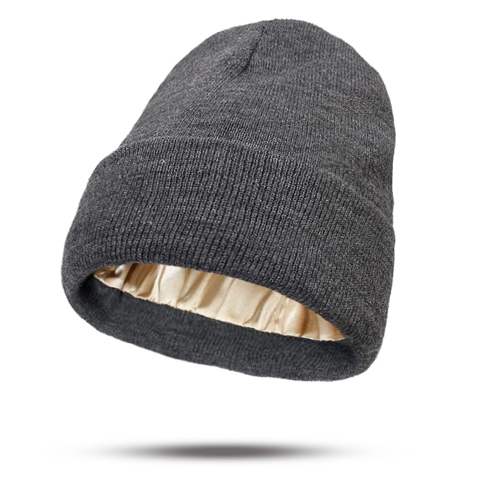 Satin Lined Winter Beanie