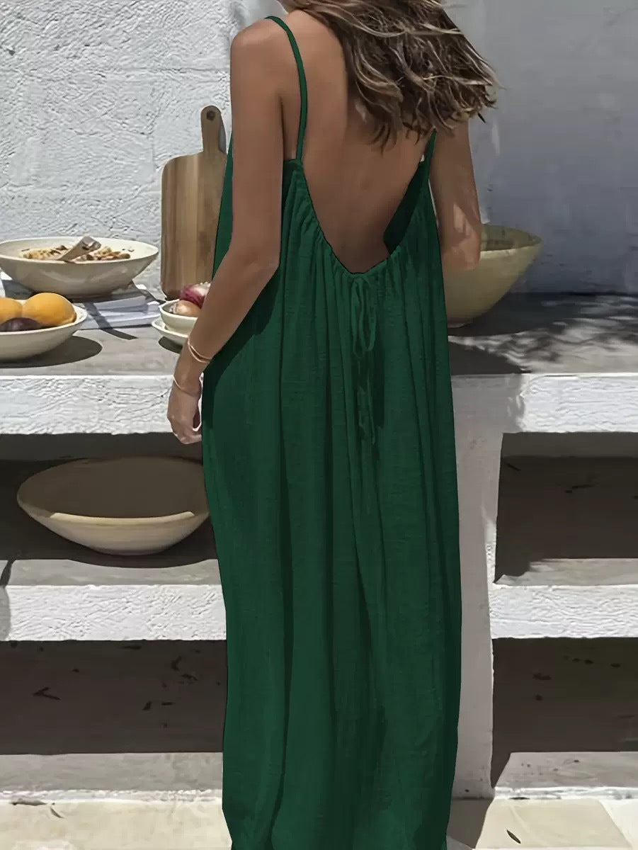 Easy Breezy OpenBack Slip Dress