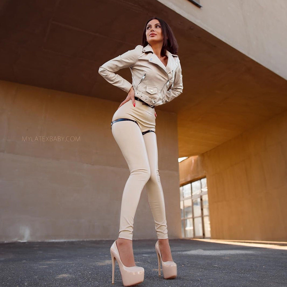 Everyday Premium Leather-Look Leggings