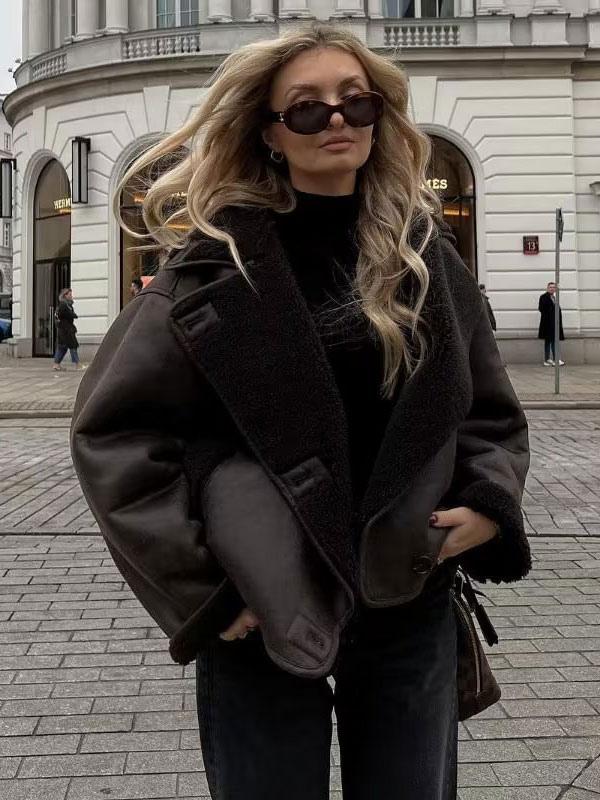 ELLY Chic Leather Jacket