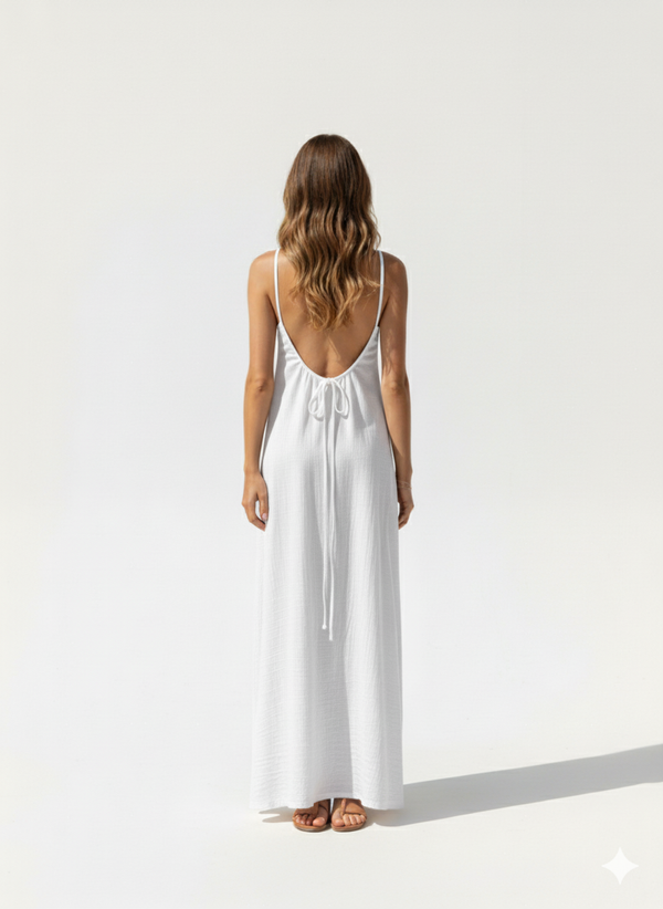 Easy Breezy OpenBack Slip Dress