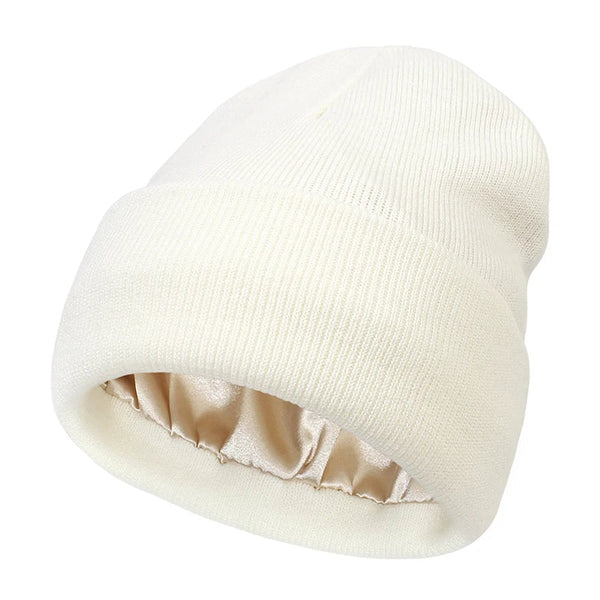 Satin Shield Winter Beanie
