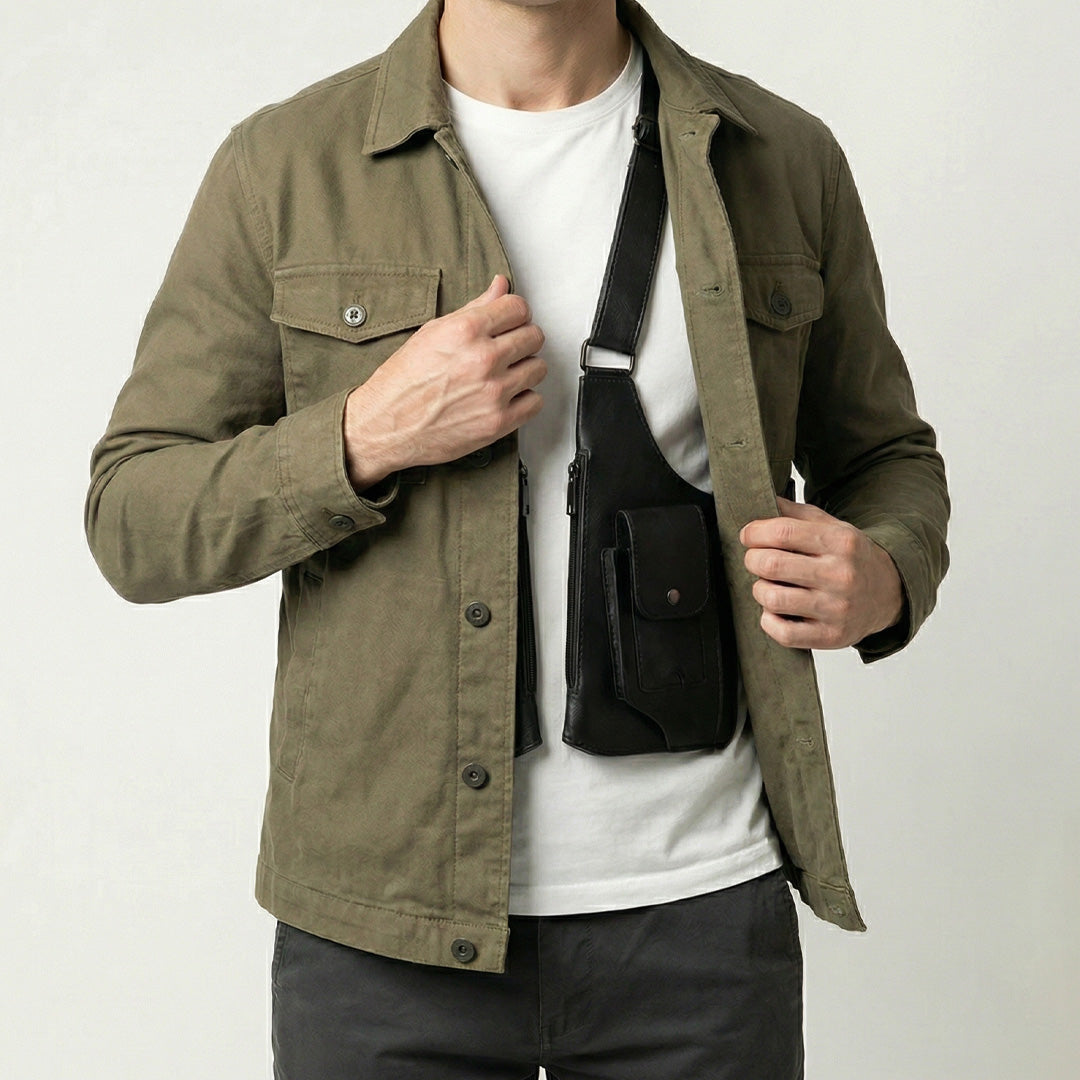 Heritage Classic - Premium Leather Shoulder Bag