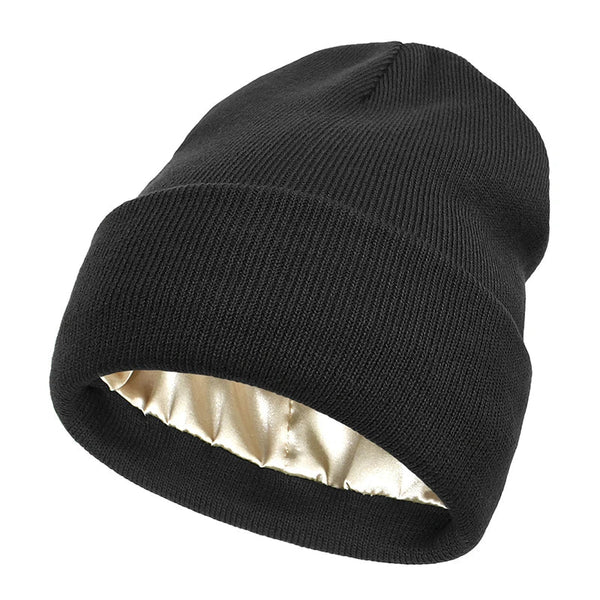Satin Shield Winter Beanie