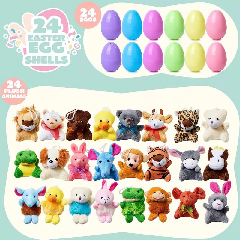 Easter Surprise Plush Egg Pack