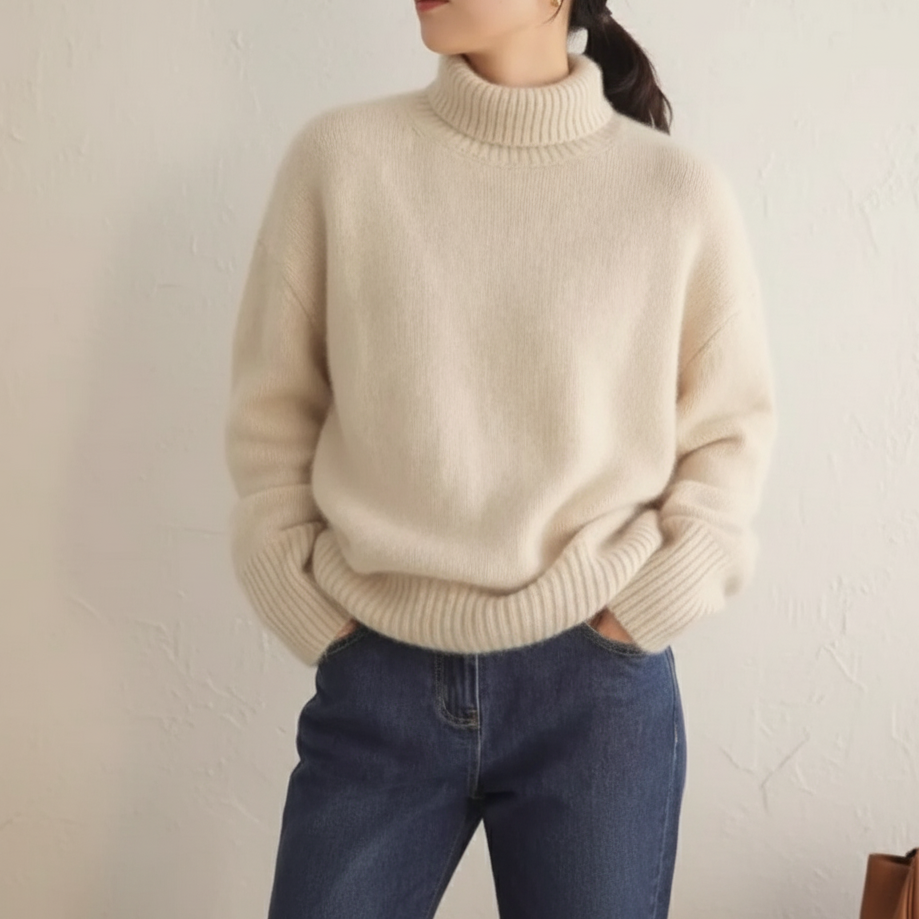 Caspian Soft Cashmere Everyday Sweater